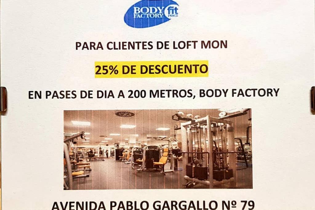 Loft Mon Lejlighed Zaragoza Eksteriør billede